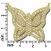 N905 Forever Gold Plated Crystal Butterfly Pendant102818-Gold